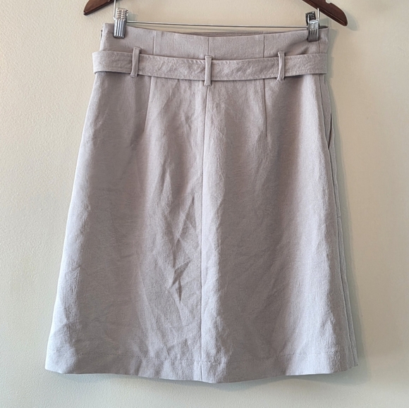Aritzia Wilfred High Waist Belted Pockets Mini Skirt Size 6. - Picture 8 of 10